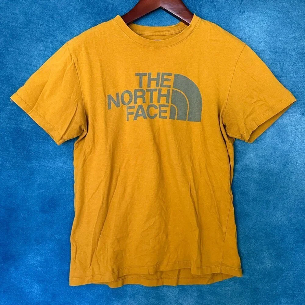 The North Face Half Dome T-Shirt, Mustard Yellow, Men's M